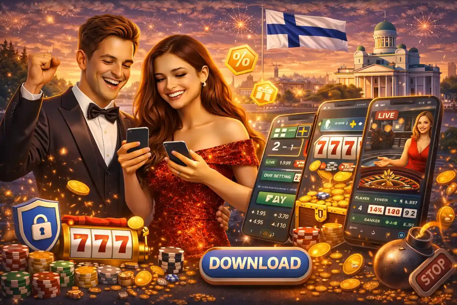 Nettikasino sovellus ja mobiilipelaaminen Suomessa turvallisesti